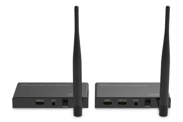 DIGITUS - HDMI Extender / Splitter Set - trådløs video/lyd/infrarød-utvider - 802.11a - opp til 100 m