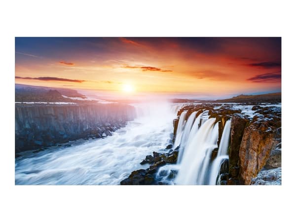 Samsung VH55C-R - 55" Diagonalklasse VHR-R Series LED-bakgrunnsbelyst LCD-skjerm - intelligent skilting - 1080p 1920 x 1080 - svart Sort