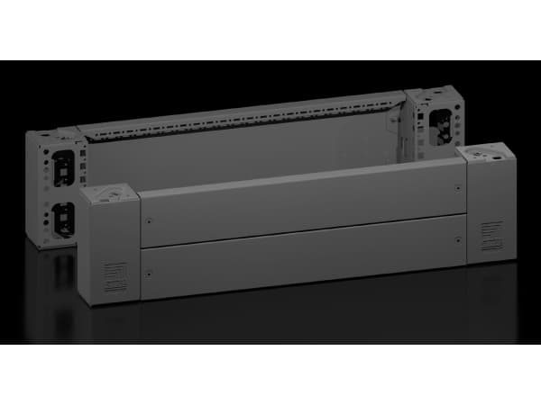 Rittal VX 8660.023, Hjørnestykke, Sort, Stål, 200 mm, 8,28 kg, 2 stykker