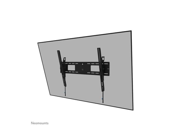 Neomounts LEVEL-750 - Monteringssett - for TV - tungt arbeid - låsbar - stål - svart - skjermstørrelse: 43"-98" - veggmonterbar