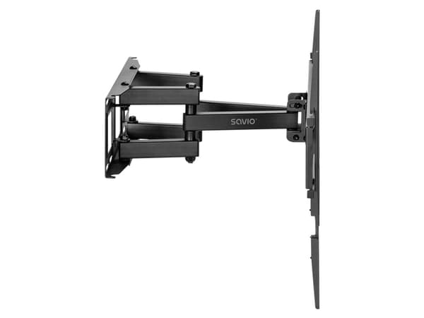 Savio UTV-02, 81,3 cm (32"), 177,8 cm (70"), 100 x 100 mm, 400 x 400 mm, Plast, Stål, Svart