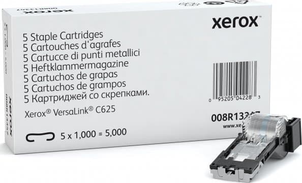 Xerox Nitomanastakasetin täyttöpakkaus (5 pakkausta), 1000 niitit, Xerox, Harmaa, VersaLink B415/C415/C625, Alankomaat, 5 kpl