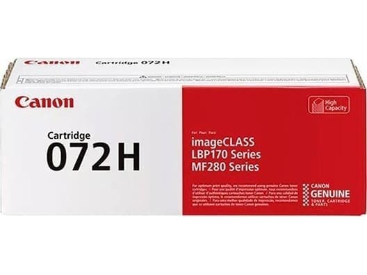 Canon 072 H - Høykapasitets - svart - original - boks - tonerpatron - for i-SENSYS MF287dw