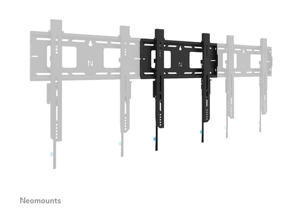 Neomounts LEVEL-750 - Monteringssett - for TV - tungt arbeid - låsbar - stål - svart - skjermstørrelse: 32"-75" - veggmonterbar