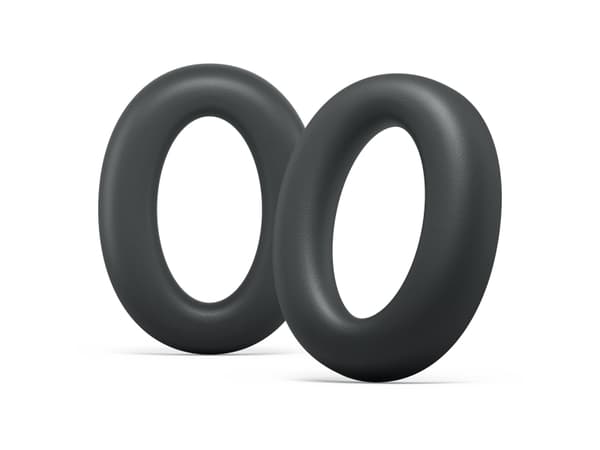 Dell HE724 - Öronkudde för headset - magnetit (paket om 2)