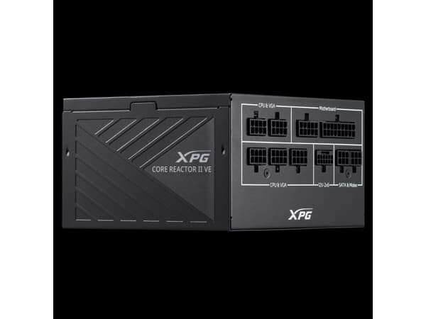 XPG COREREACTOR II VE 650W Power Supply, 650 W, 100 - 240 V, 47 - 63 Hz, 10 A, 20 A, 54.1 A