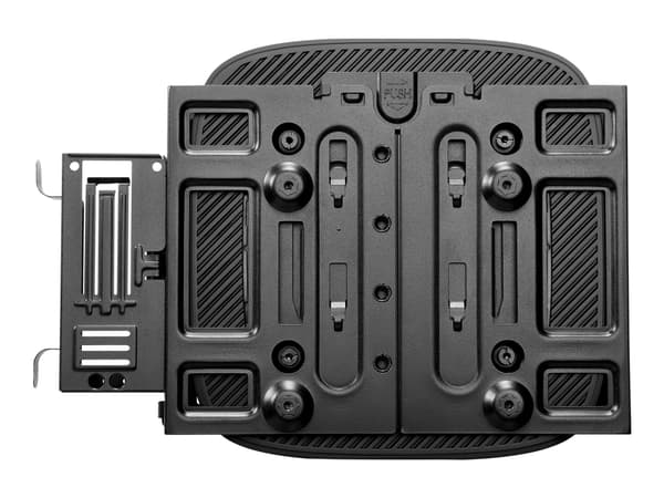 HP Dual VESA Mount Bracket - Monteringssats (konsoluppsättning) - för smal klient - skärmstorlek: upp till 32 tum - för HP t240, t430, t530, t540, t6