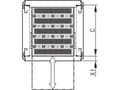 Pikkukuva 1 / 2: SCHROFF VARISTAR 19 hylly, ulosvedettävä, max. 30 kg, teleskooppivarret