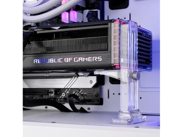 Thermaltake AC-068-OOONAN-A1, Grafikkortshållare, Transparent, 56 mm, 66 mm, 140 mm, 50 g