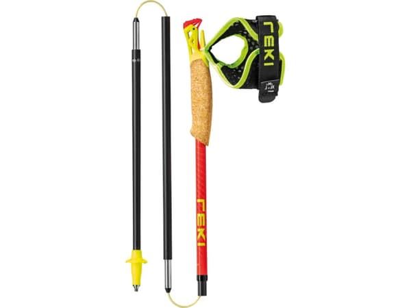 LEKI Ultratr FX.One Superlite, Unisex, Sammenleggbare, Stiløping, I-type grep, Skum, Carbon (HRC Max)