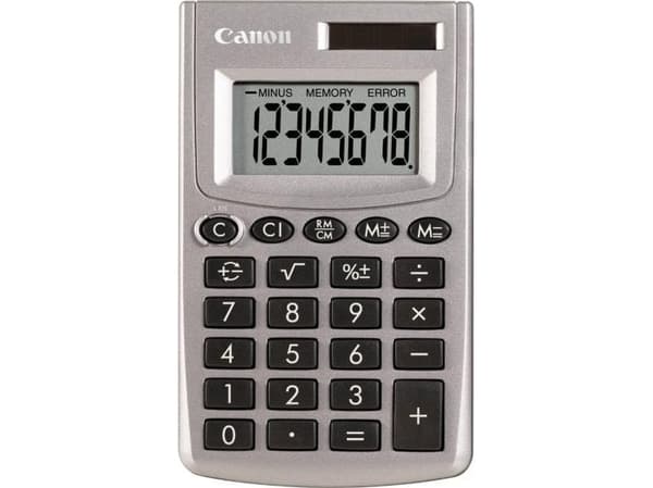 Canon LS-270L - Laskin - 8 numeroa - aurinkopaneeli, akku