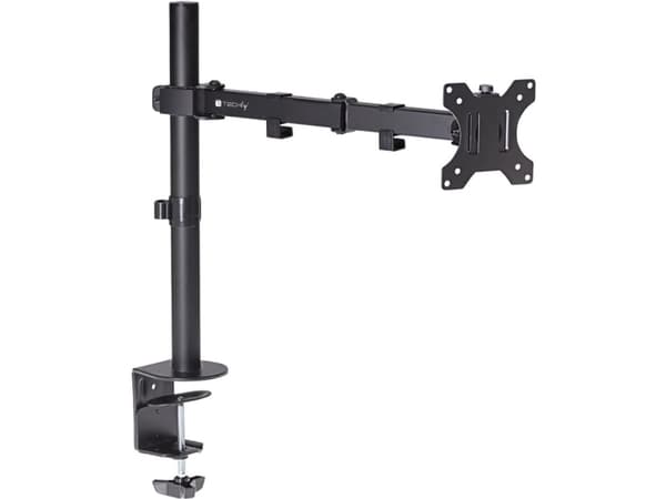 Techly ICA-LCD 503BK2, Klemmer, 8 kg, 33 cm (13"), 68,6 cm (27"), 100 x 100 mm, Sort Sort