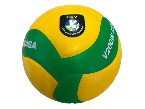 MIKASA V200W-CEV, 280 g, Grønn, Gult, Composite, Mikrofiber, Polyuretan (PU), 65 - 67 cm, Innendørs, CEV