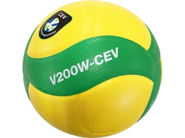 MIKASA V200W-CEV, 280 g, Grønn, Gult, Composite, Mikrofiber, Polyuretan (PU), 65 - 67 cm, Innendørs, CEV