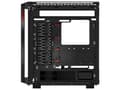 Miniatyrbild 3 av 5: XPG BATTLECRUISER II ST Midi-Tower Schwarz - Midi Tower - PC - Schwarz - ATX - EATX - micro ATX - Mini-ITX - Edelstahl - Gaming (15260188)