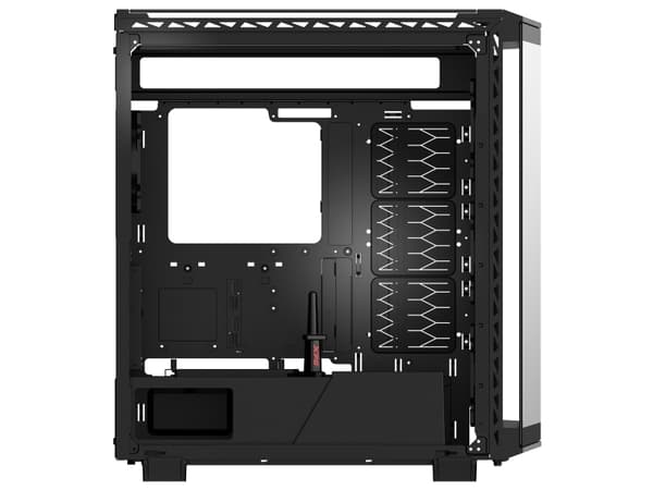 XPG BATTLECRUISER II ST Midi-Tower Schwarz - Midi Tower - PC - Schwarz - ATX - EATX - micro ATX - Mini-ITX - Edelstahl - Gaming (15260188)