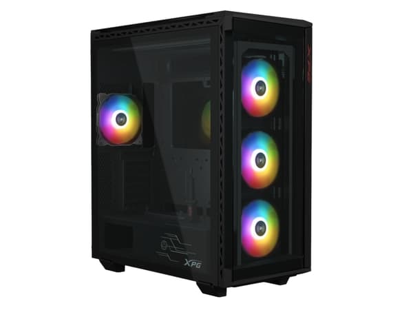 XPG BATTLECRUISER II ST Midi-Tower Black - Midi-Tower - PC - Svart - ATX - EATX - micro ATX - Mini-ITX - Rostfritt stål - Gaming (15260188) Svart