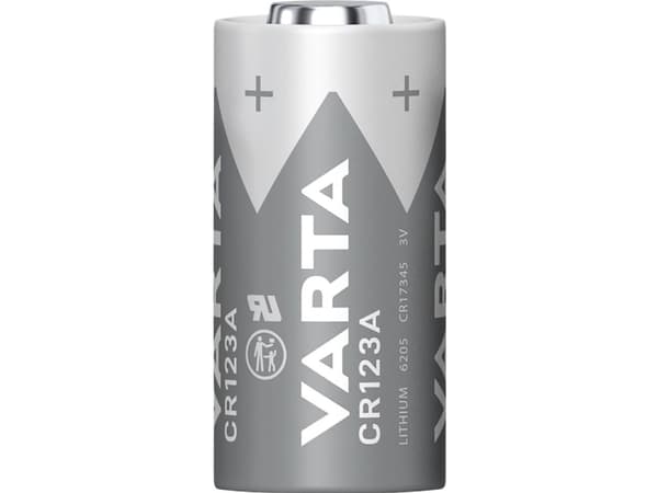 Varta VARTA LITHIUM Sylindrisk CR123A OEM CR-123A Fotobatteri Lithium 1430 mAh 3 V 1 stk