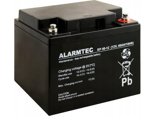 Alarmtec AGM-akku ALARMTEC BP-sarja 12V 40Ah