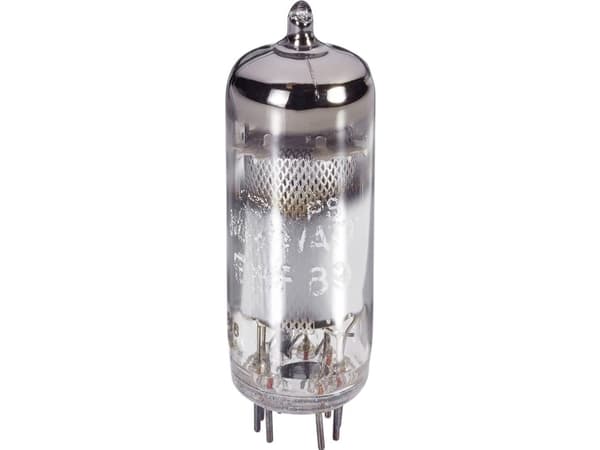 Siemens EBF 89 = 6 DC 8 Elektroniputki Kaksoisdiodipentodi 250 V 9 mA Napaluku: 9 Pistorasia tyyppi: Noval Sisältö 1 kpl