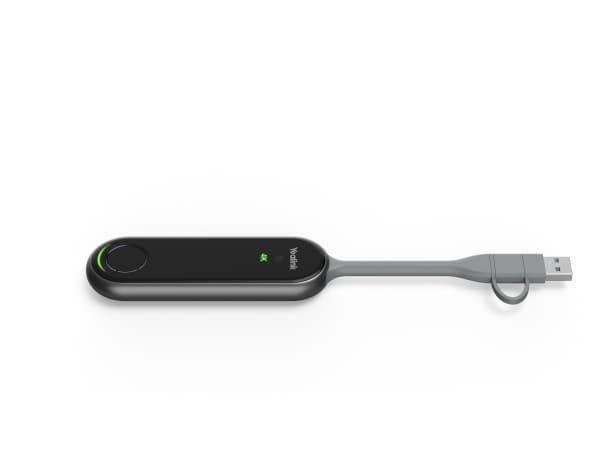 Yealink PA20 - Nätverksmedieströmningsadapter - USB-C / USB-A - Wi-Fi 5, Wi-Fi 6