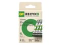 Miniatyrbilde 2 av 3: GP Batteries Economy E441, Nikkelmetallhydrid (NiMH), AA, AAA, 4 stykker, Batterier medfølger