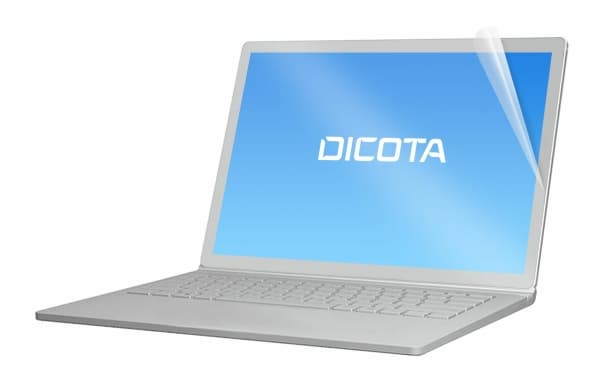 DICOTA D70872, Laptop screen protector, Transparent, Dell, Latitude 7350 detachable, Polyethylene terephthalate (PET), Silicone, 33 cm (13")