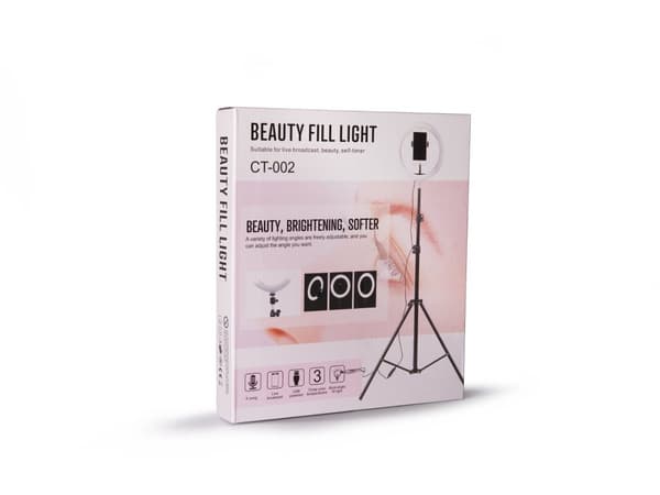 60 W RING LED selfie-meikkisormuslamppu
