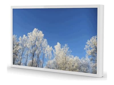 HI-ND Wall Casing PROTECT - Monteringssett (hylster) - landskap - for LCD-skjerm - polykarbonat - svart - skjermstørrelse: 55" - veggmonterbar - for