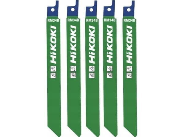 HIKOKI SAW BLADE FOR SABRE SAWS RM34B/S922AF 150mm /5pcs.