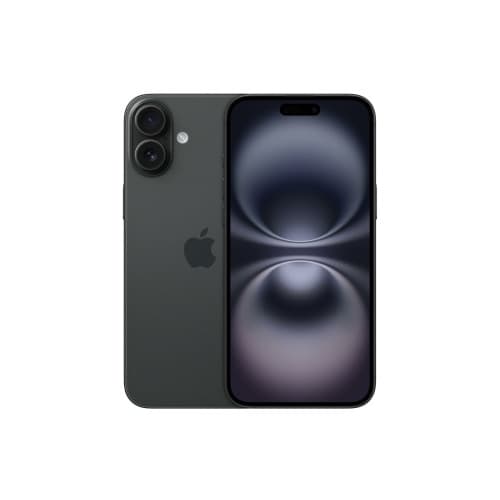Apple iPhone 16 Plus - svart - 5G smartphone - 256 GB - GSM Svart