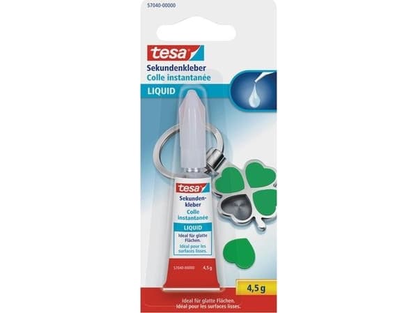 TESA 57040-00000, Nestemäinen, Kosketusliima, Tuubi, 4,5 g