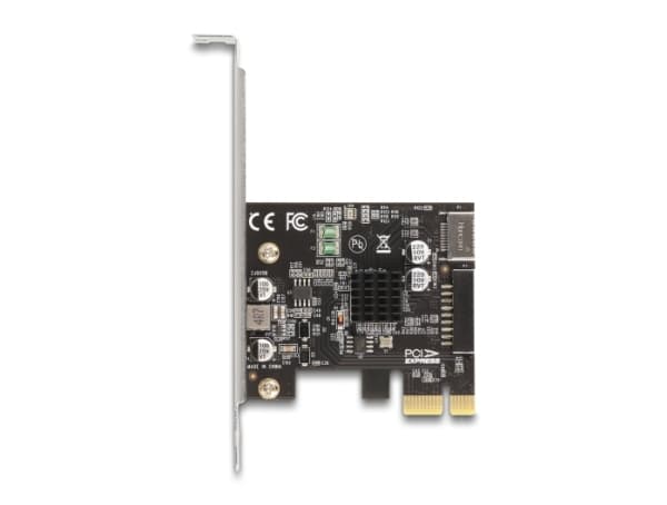 Delock - Lager / USB3.0-kontroller - 2 Kanal - USB 3.0 - lav profil - PCIe 3.0
