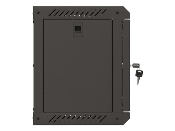 10" 6U 300X300 MUSTA LASIOVINEN LANBERG ASENNUSTELINE (FLAT PACK)