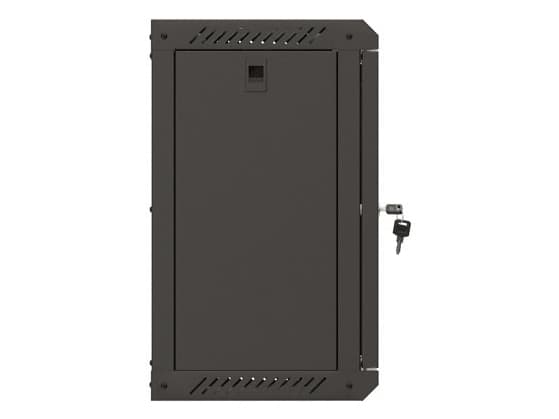 LANBERG 10" 9U 300X300 MUSTA LASIOVELLINEN ASENNUSTELINE (FLAT PACK)