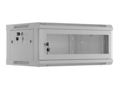 Lanberg WF01 Series - Rack skap - veggmonterbar - grå, RAL 7035 - 4U - 19"