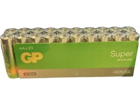 GP Super Alkaline - Batteri 20 x - Alkaline