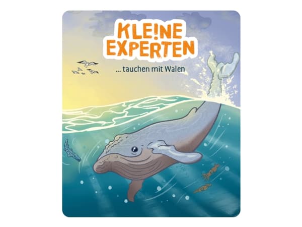tonies KLE!NE EXPERTEN tauchen mit Walen, Lekemusikkboksfigur, 3 år, Flerfarget