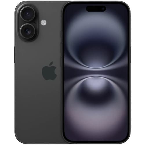 iPhone 16 128GB Black Svart