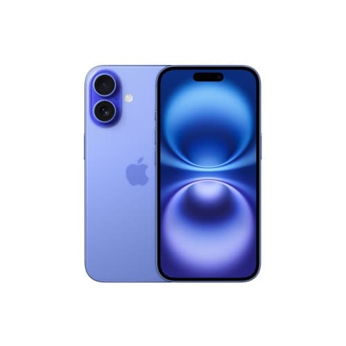 Apple iPhone 16 - ultramarinblå - 5G smartphone - 128 GB - GSM Blå