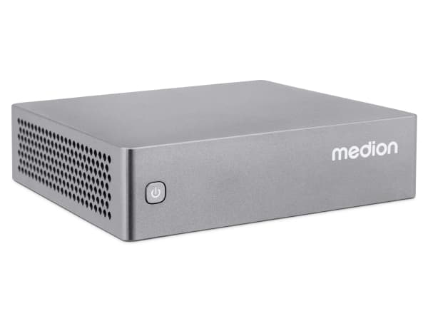 MEDION S06e MD35340 EU, Mini PC, Mini-PC, DDR4-SDRAM, Nätverksansluten (Ethernet), Wi-Fi 6 (802.11ax), 36 W