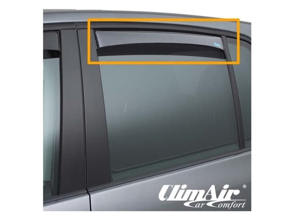 Climair tuulensuojalevy takaikkunaan Peugeot 508 SW 10-18