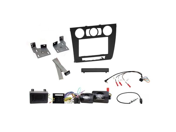 Ctkbm09 2-DIN komplett sett BMW 1-serie ai