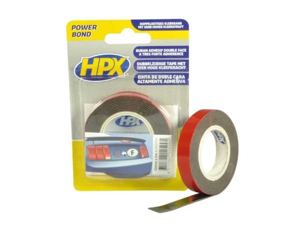 HPX kaksipuolinen teippi 12mm x 2m