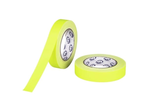 Teippi fluo keltainen, 25mm x 25m