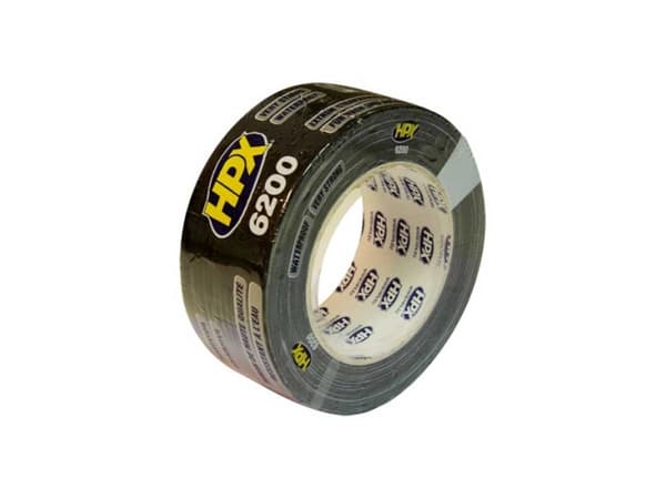 Silvertejp svart, 48 mm x 25 m