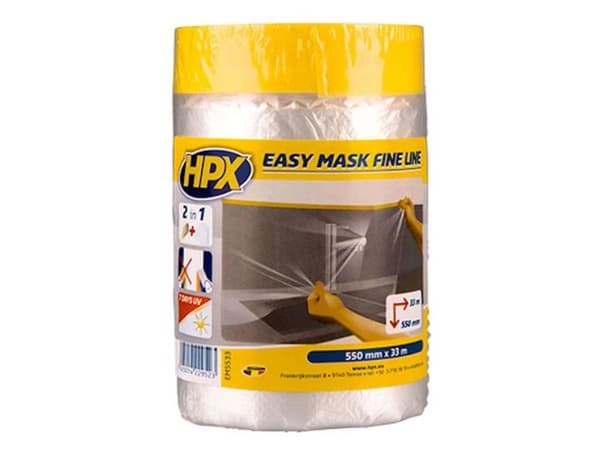 HPX EASY MASK FINE LINE 4750 550MM X 33M