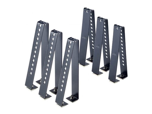 Kuorman pysäytyssarja 18 cm alumiiniripustimille - 6 kpl.