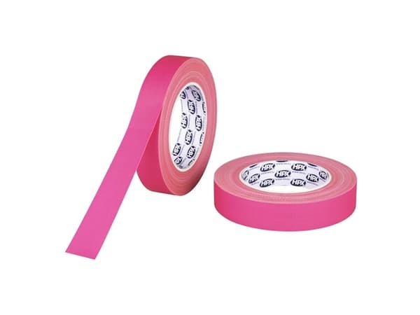 Teippi fluo vaaleanpunainen, 25mm x 25m