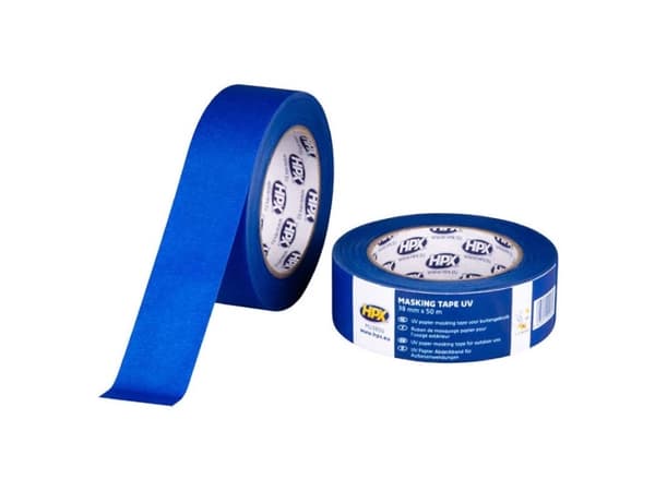 HPX afdækningstape op til 60G UV, blå, 38mmx50m